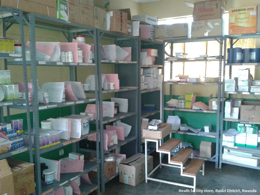 Health facility store Rusizi Rwanda